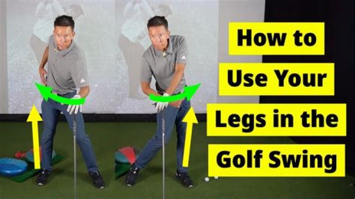 Can you put between your legs in golf?