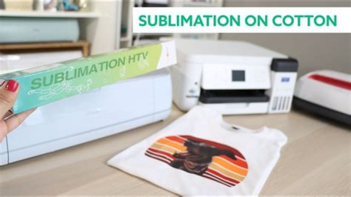 Can you use 100 cotton for sublimation?