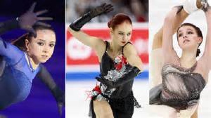 Did the female Russian skater get disqualified?