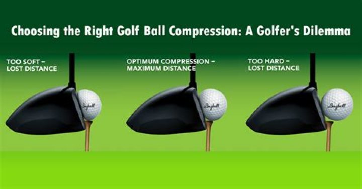 Do lower compression golf balls go further?