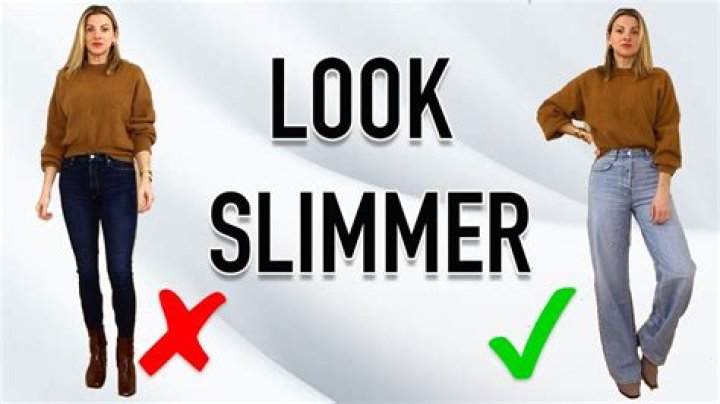 Do Tight clothes make you look skinnier?