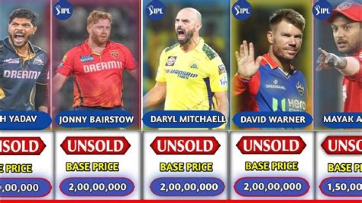 Do unsold players come back in auction?