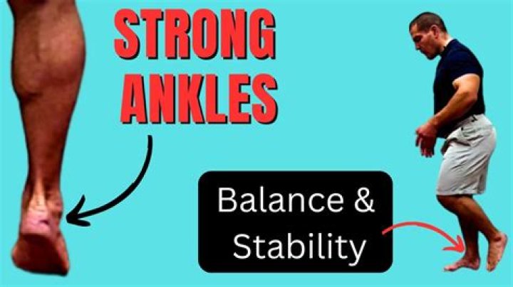 How can I make my ankles stronger after an injury?