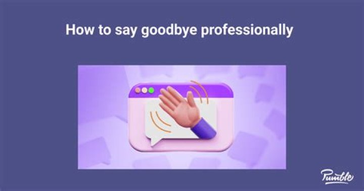 How do you say goodbye to a lover?