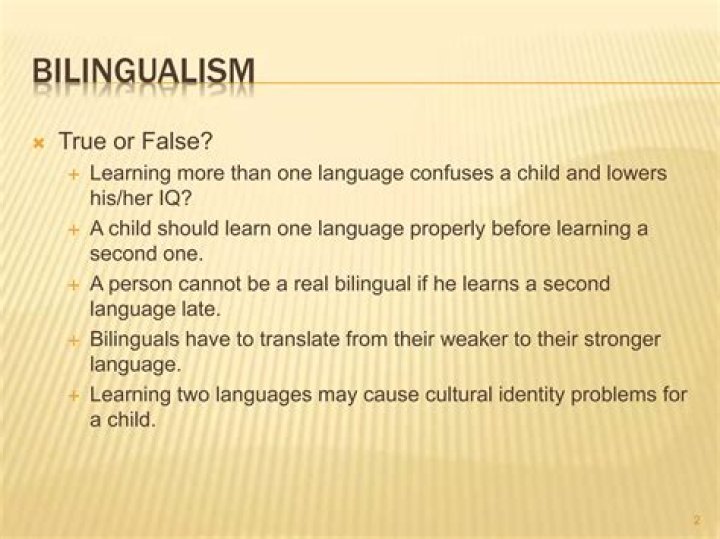 How does bilingualism affect child development?