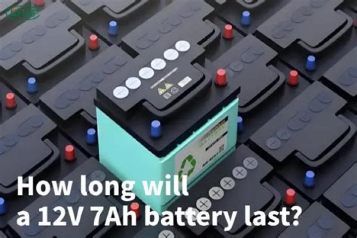How long will 7Ah battery last?