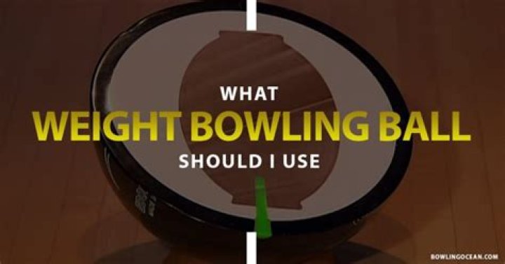 How much does a bowling ball weigh kg?