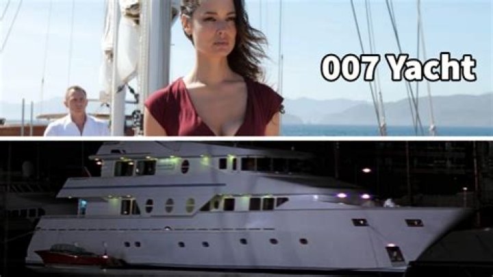 How much is the James Bond yacht?