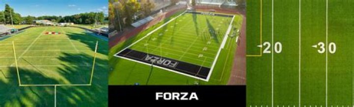 Is a college football field smaller than NFL?