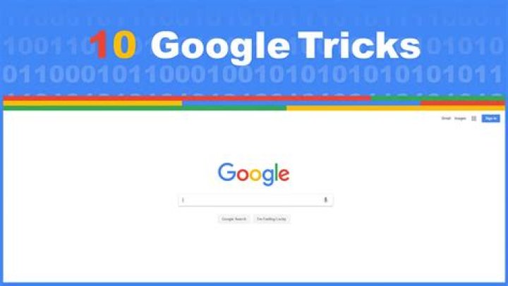 What are the 10 Google Tricks?