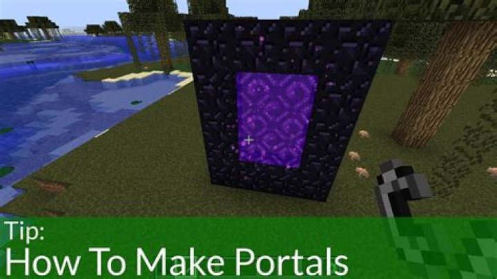 What are the 3 portals in Minecraft?