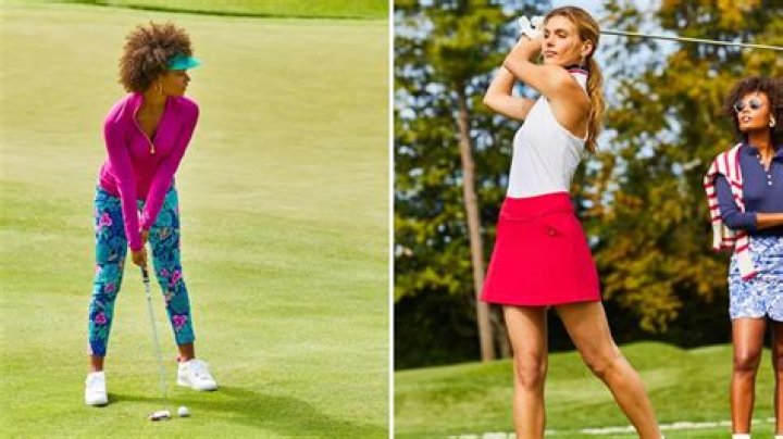 What do girls wear golfing casual?