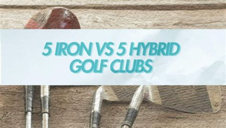 What hybrid is equal to a 5 iron?