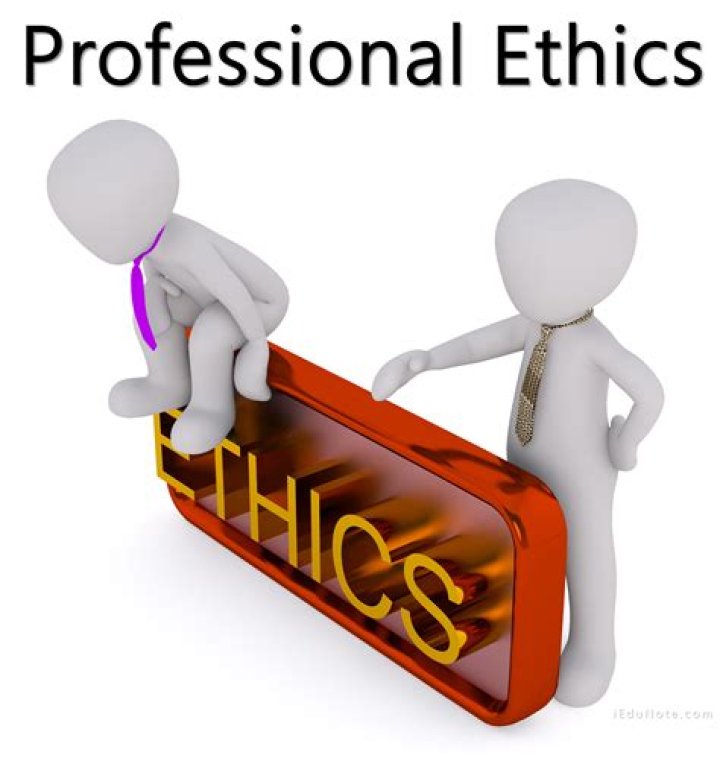 What is important of professional ethics?