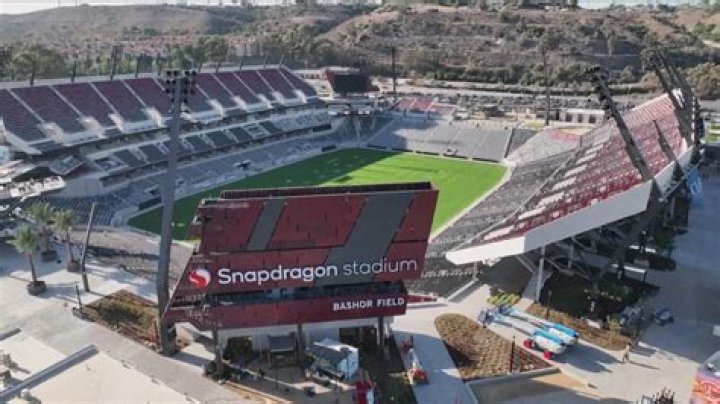 What is Snapdragon Stadium named after?