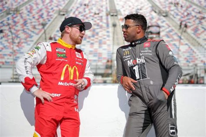 What race team does Bubba Wallace race for?