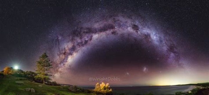 When can you see the Milky Way in Yellowstone?