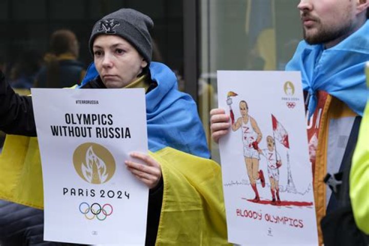When was Russia banned from the Olympics?