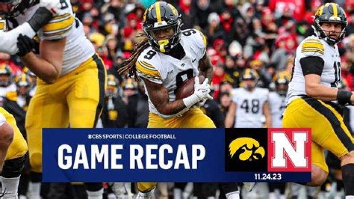 Where can I watch the Iowa game today?