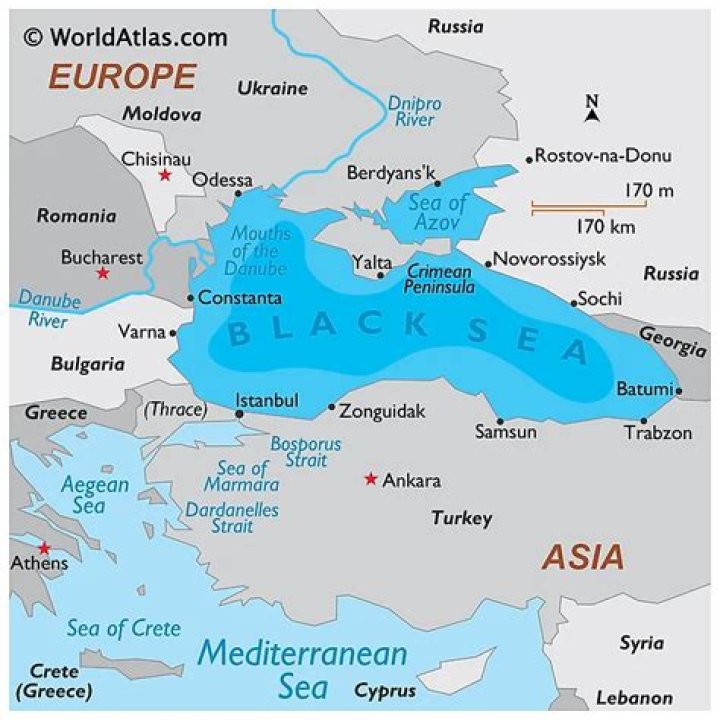 Where is the Black Sea?
