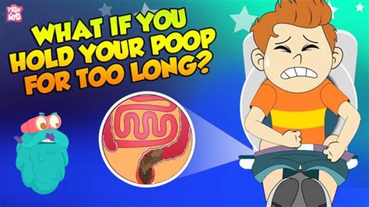 Why does my child hold her poop?